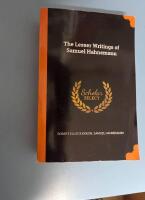 The Lesser Writings of Samuel Hahnemann