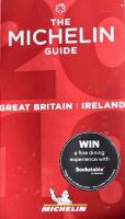 Michelin guide Great Britain & Ireland 2018 - restaurants & hotelI