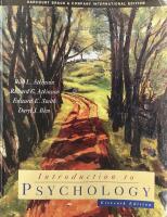 Introduction to psychology