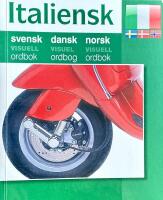 Italiensk - svensk dansk norsk visuell ordbok