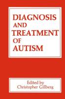 Diagnosis and Treatment of Autism 