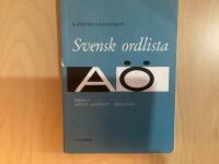 Svensk ordlista