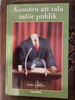 Konsten att tala inf&ouml;r publik