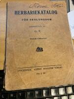 Herbariekatalog f&ouml;r skolungdon