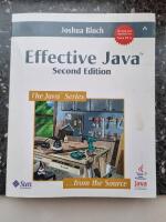 Effective Java, Second Edition