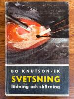 Svetsning, l&ouml;dning och sk&auml;rning 