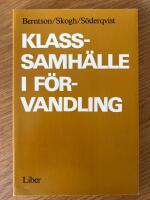 Klassamh&auml;lle i f&ouml;rvandling