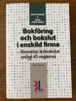 Bokf&ouml;ring och bokslut i enskild firma