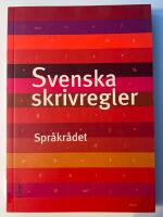 Svenska skrivregler