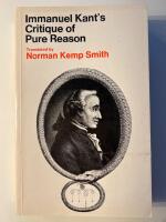 Critique of Pure Reason