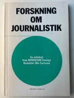 Forskning om journalistik. En antologi