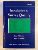 Introduction to Survey Quality