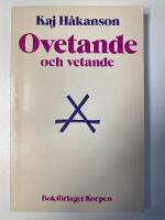 Ovetande och vetande