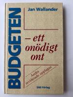 Budgeten : ett on&ouml;digt ont