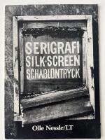 Serigrafi, silkscreen, schablontryck