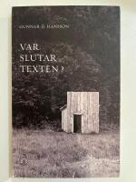 Var slutar texten? : tre ess&auml;er, ett brev, sex nedslag i 1800-talet