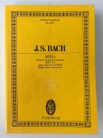 Die hohe Messe / The high mass. Studienpartitur. Eulenburg No. 959.