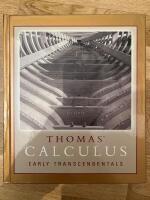Thomas&rsquo; Calculus : early transcendentals