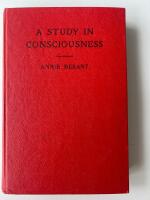 A Study in Consciousness: A Contribution to the Science of Psychology
