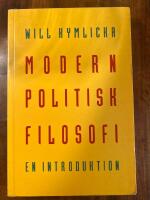 Modern politisk filosofi : En introduktion