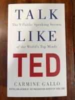 Talk like Ted