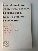 Takt, rytm och rim i svensk vers : versl&auml;ra