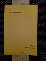 Poesi &auml;r preposition