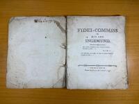 FIDEI-COMMISS TIL MIN SON INGEMUND