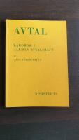 Avtal : l&auml;robok i allm&auml;n avtalsr&auml;tt