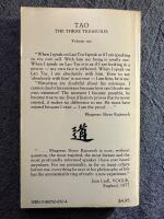 Tao: The Three Treasures, Volume One: Talks on Fragments from Tao Te Ching by Lao Tzu