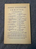 Skrifter: Bl&auml;ck och saltvatten