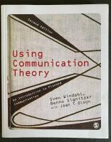 Using communication theory - an introduction to planned communication