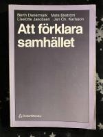 Att f&ouml;rklara samh&auml;llet