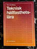 Teknisk h&aring;llfasthetsl&auml;ra