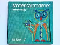 Moderna broderier i fria s&ouml;ms&auml;tt