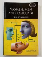 Women, men and language - a sociolinguistic account of gender differences in language