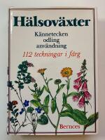 H&auml;lsov&auml;xter : K&auml;nnetecken, odling, anv&auml;ndning - 112 teckningar i f&auml;rg