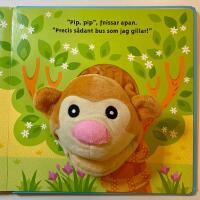 Bus och lek med apan - Med en handdocka som l&aring;ter