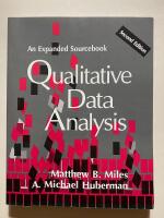 Qualitative data analysis : an expanded sourcebook