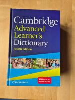 Cambridge advanced learner's dictionary