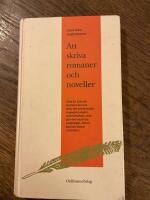 Att skriva romaner och noveller