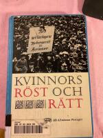 Kvinnors r&ouml;st och r&ouml;tt