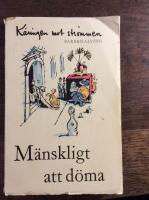 M&auml;nskligt att d&ouml;ma