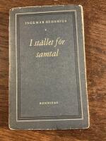 I st&auml;llet f&ouml;r samtal