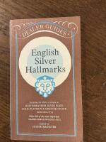 English silver hallmarks