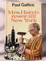 Mrs Harris reser till New York