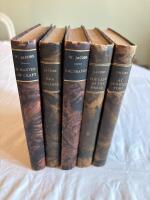 Antigua Book set by W.W. Jacobs from the Collection of British Authors 5 v