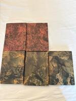 Antigua Book set by W.W. Jacobs from the Collection of British Authors 5 v