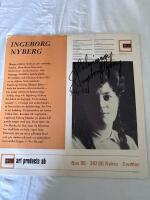 Ingeborg Nyberg signerad LP