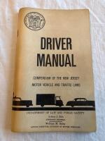 Driver Manual Compendium of the New Jersey Motor vehicle and Traffic laws